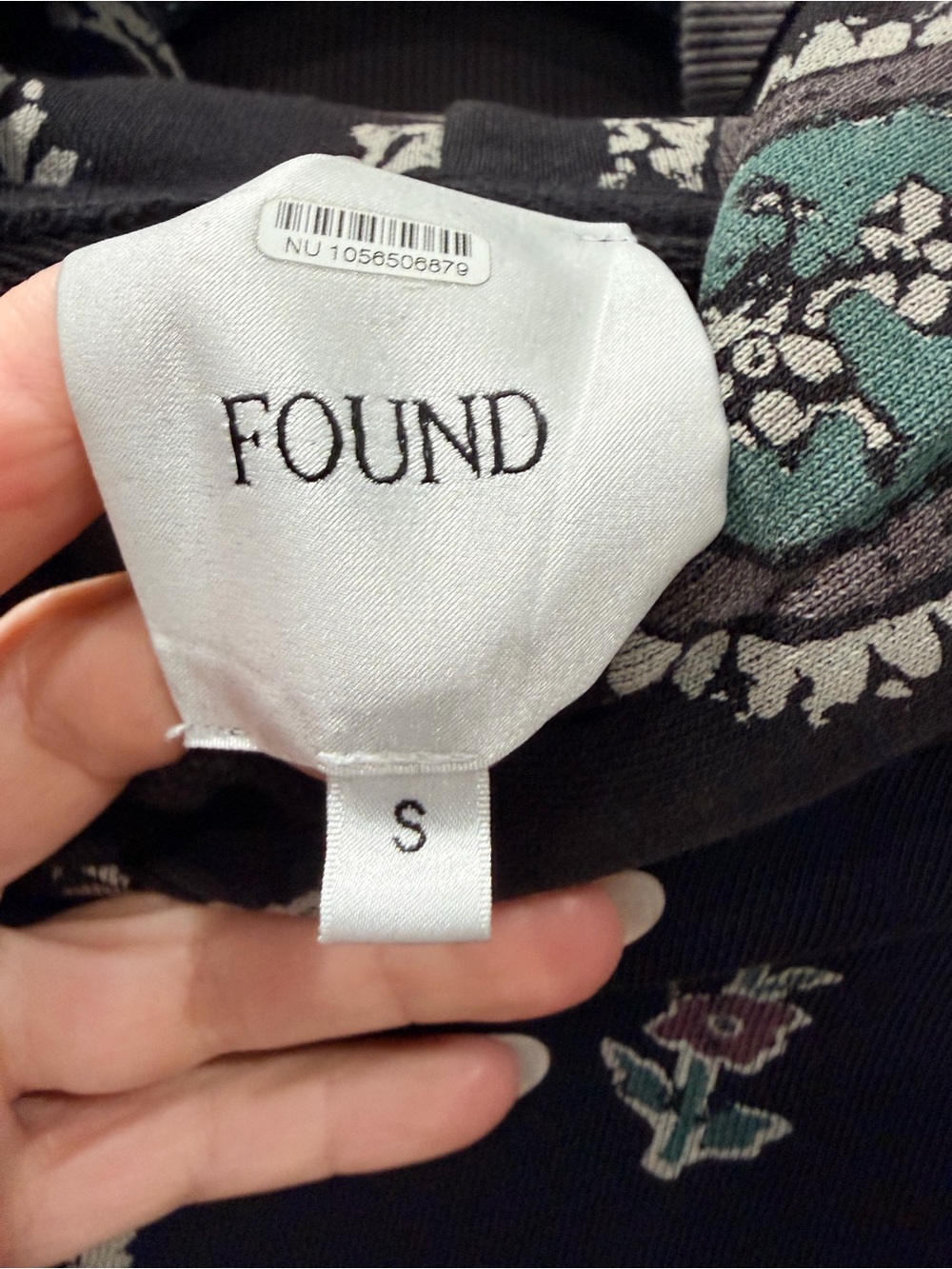 Free people X Found Monogram Paisley hoodie - Picture 4 of 4